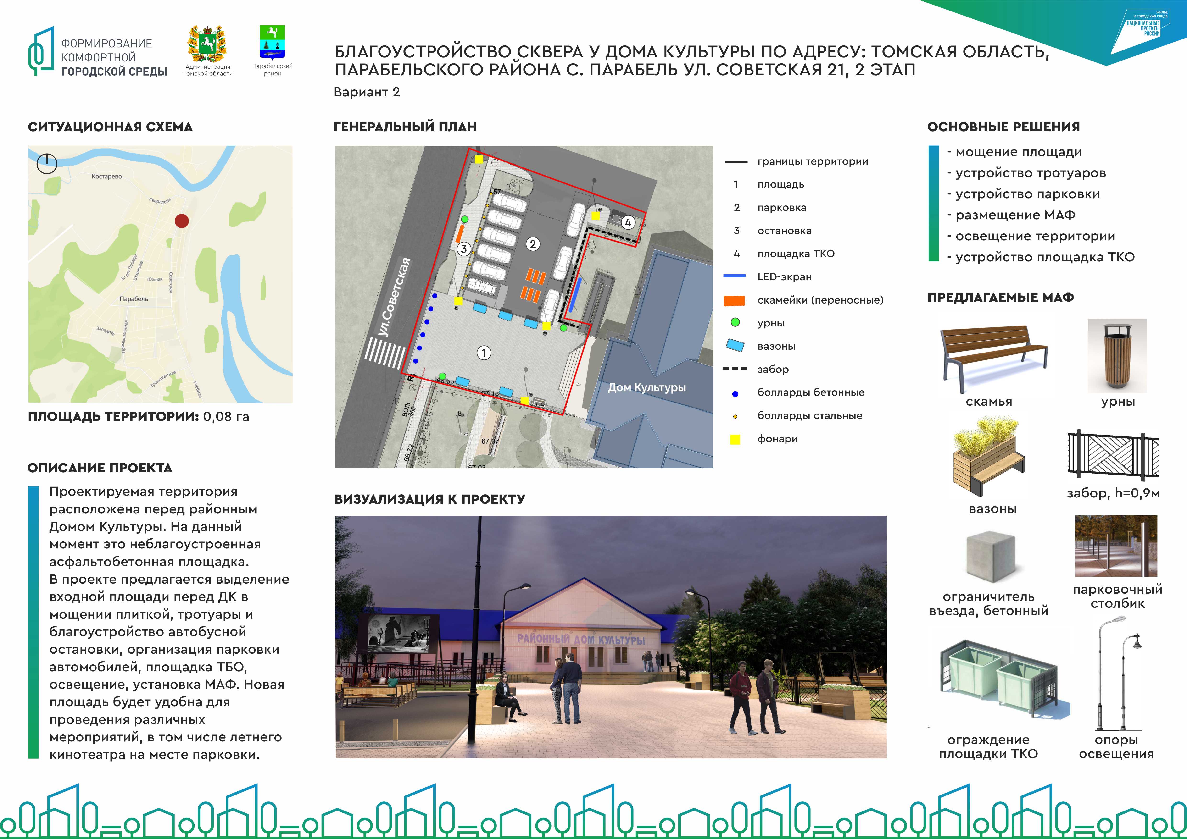 Формирование комфортной городской среды ⁄ Парабельский район